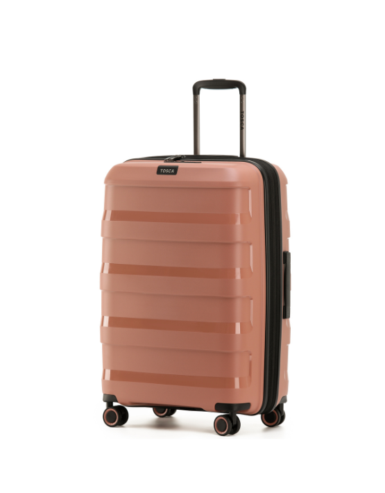 Tosca - TCA200 25in Medium Comet Suitcase - Mocha - 0