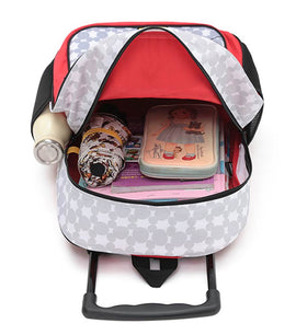 Mickey Mouse - DIS232 17in Backpack w Wheels - 0