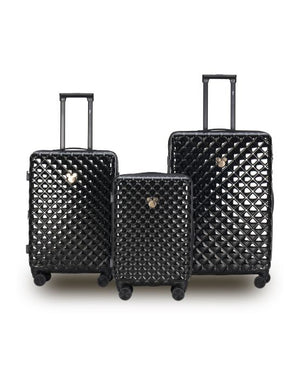 Disney - DIS323-3A Mickey Mouse Set of 3 Spinner Cases - Black