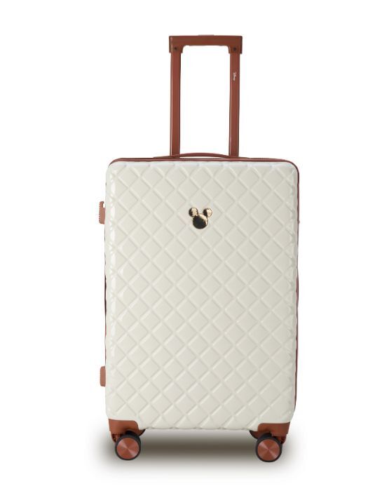 Disney - Mickey Mouse DIS323 66cm Medium 4 Wheel Spinner - Ivory/Tan