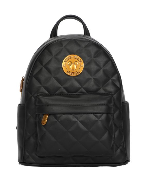 Mickey Mouse - DIS331 Deluxe quilted mini Backpack - Black