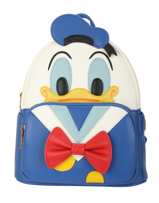 Donald Duck - DIS337 Deluxe Mini Backpack bow tie - Blue