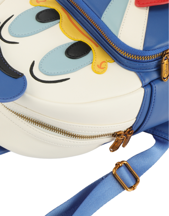 Donald Duck - DIS337 Deluxe Mini Backpack bow tie - Blue