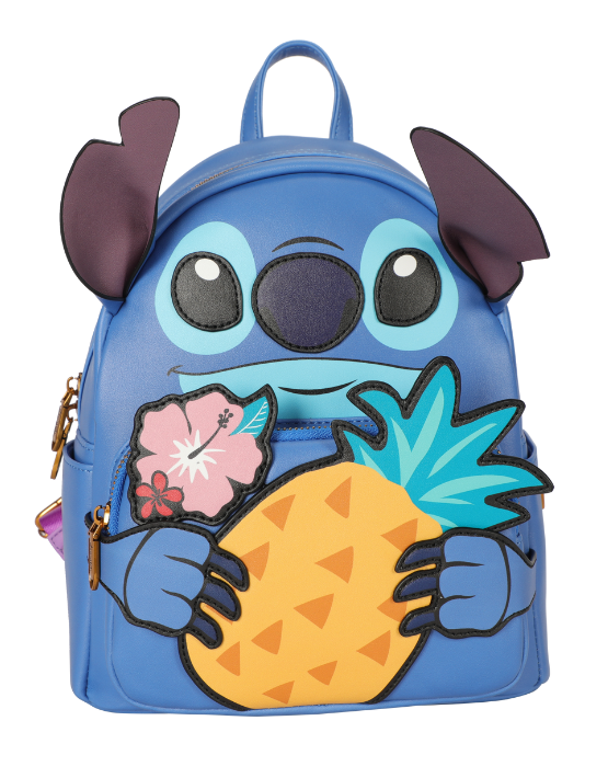 Stitch - DIS338 Deluxe Mini backpack pineapple - Purple