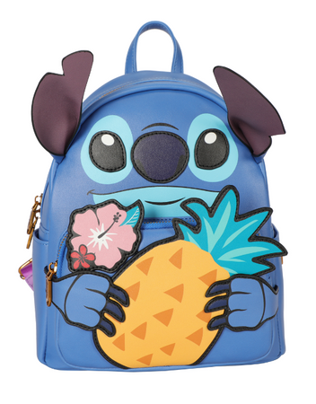 Stitch - DIS338 Deluxe Mini backpack pineapple - Purple  display picture 3