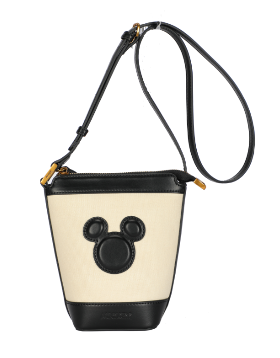 Mickey Mouse - DIS339 Mini Handbag - Black/beige