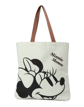Minnie Mouse - DIS343 Canvas Shopper - White