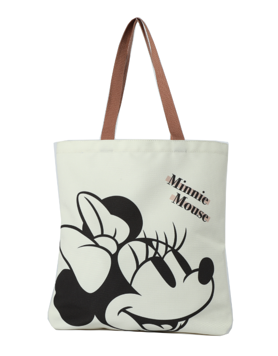 Minnie Mouse - DIS343 Canvas Shopper - White