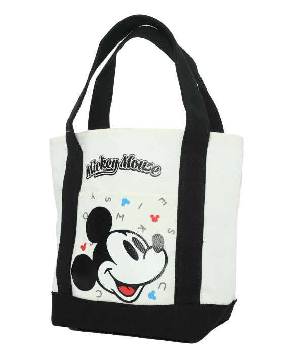 Mickey Mouse - DIS344 Canvas Shopper - Black/White *DC