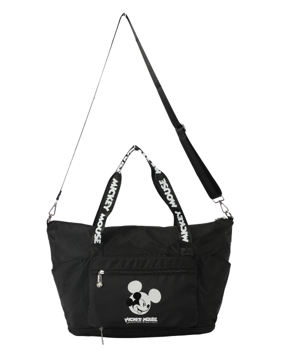 Mickey Mouse - DIS349 Fashion Tote with Pockets - Black