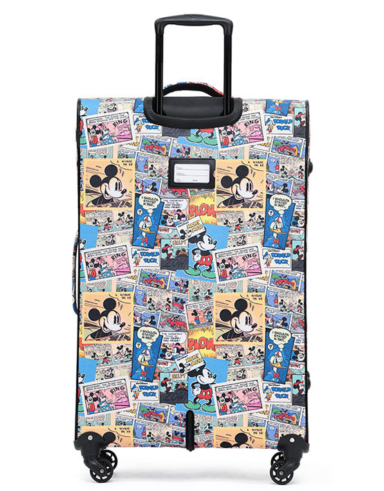 Disney - Comic Dis022 28in Large 4 Wheel Soft Suitcase