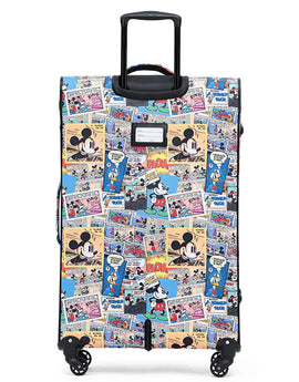 Disney - Comic Dis022 28in Large 4 Wheel Soft Suitcase - 0