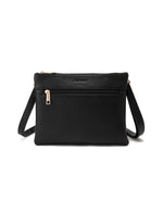 Elegant - E1-0832 Flynn Leather X-Body - Black