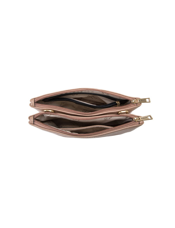 Elegant - E1-0832 Flynn Leather X-Body - Macc