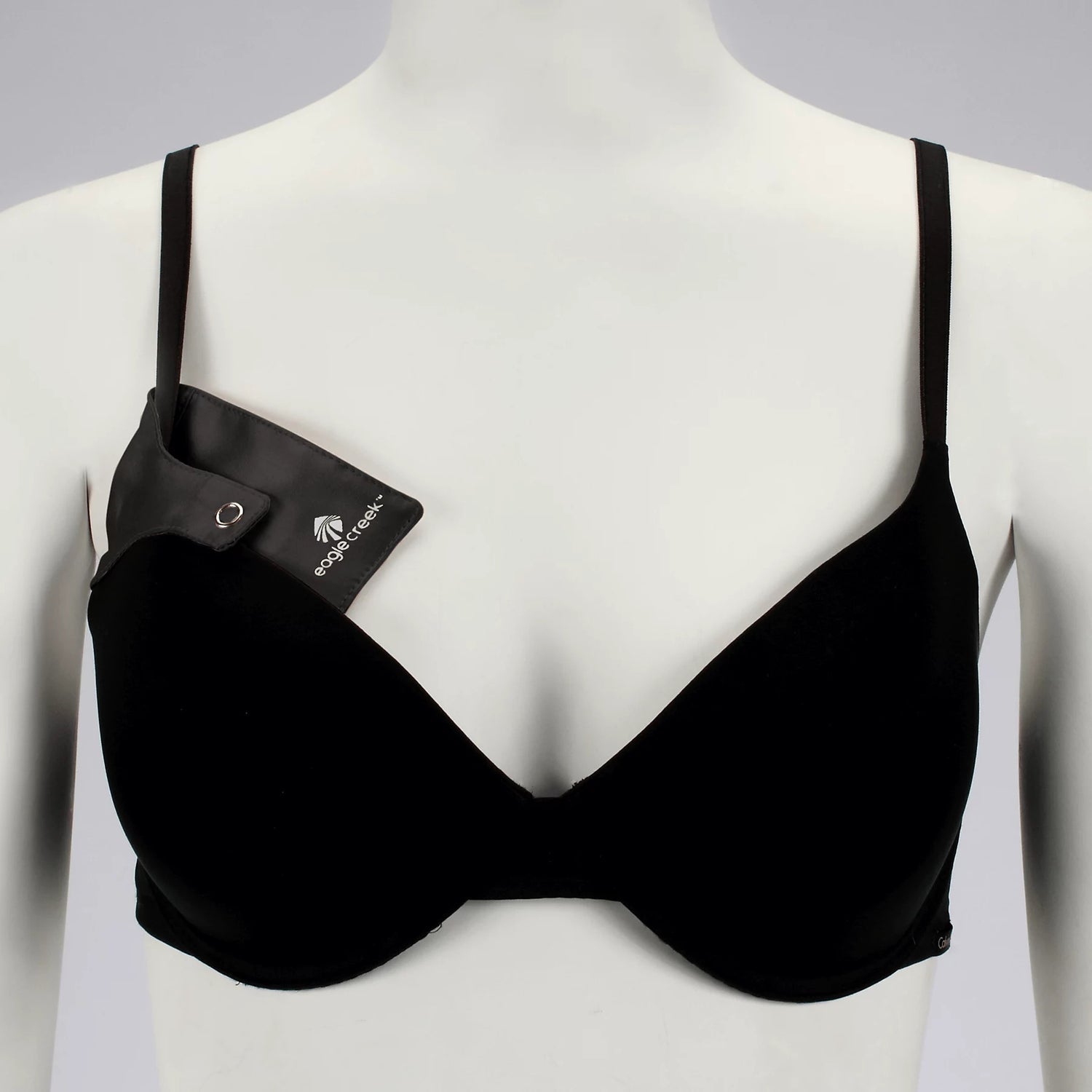 Eagle Creek - Silk Undercover Bra-stash - Black