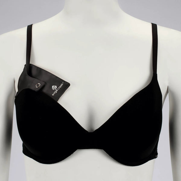 Eagle Creek - Silk Undercover Bra-Stash - Black