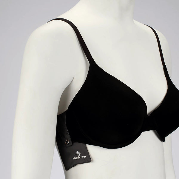 Eagle Creek - Silk Undercover Bra-Stash - Black