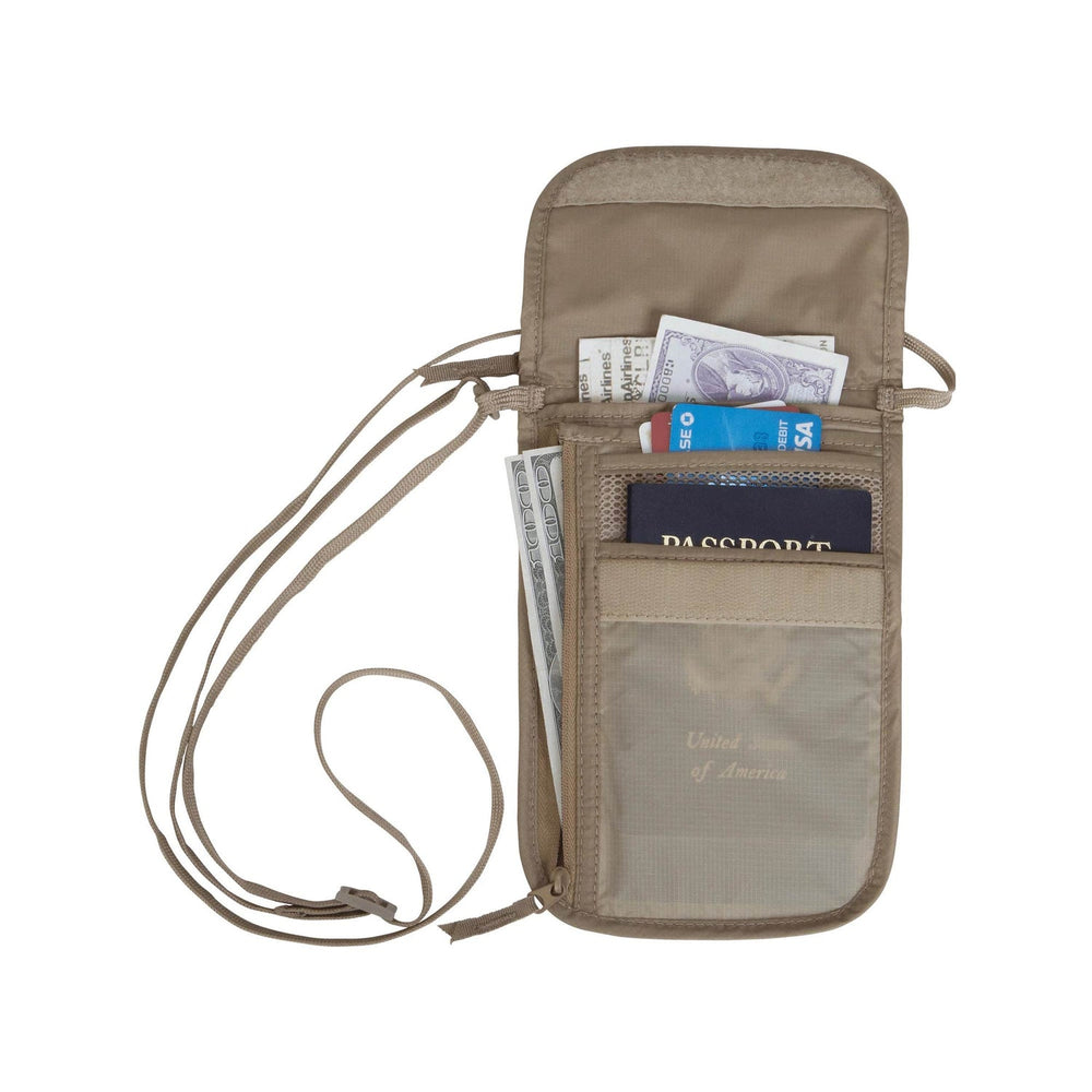 Eagle Creek - Undercover Neck Wallet-Dlx - Khaki