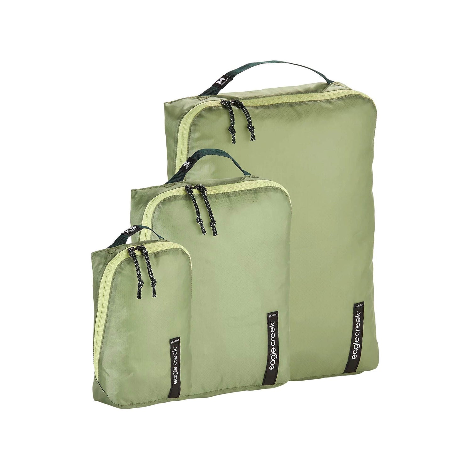 Eagle Creek - Pack-IT Isolate Cube Set of 3 XS/S/M - Mossy Green