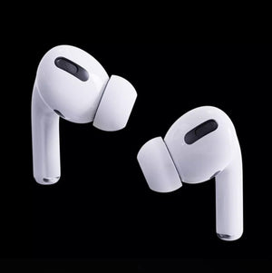 Bluetooth Headphones with Charging Case - White