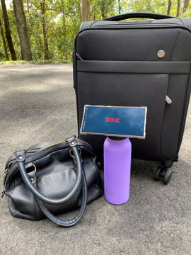 Fuse - MAG 750ML Bottle w Phone Stand - Purple - 0