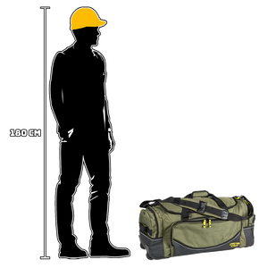 Rugged Extreme - RX05C131W 80cm Transit Wheeled Duffle - Green