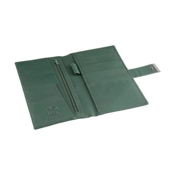 Franco Bonini - 24-07 Scudo Family Passport Doc wallet - Bottle Green - 0