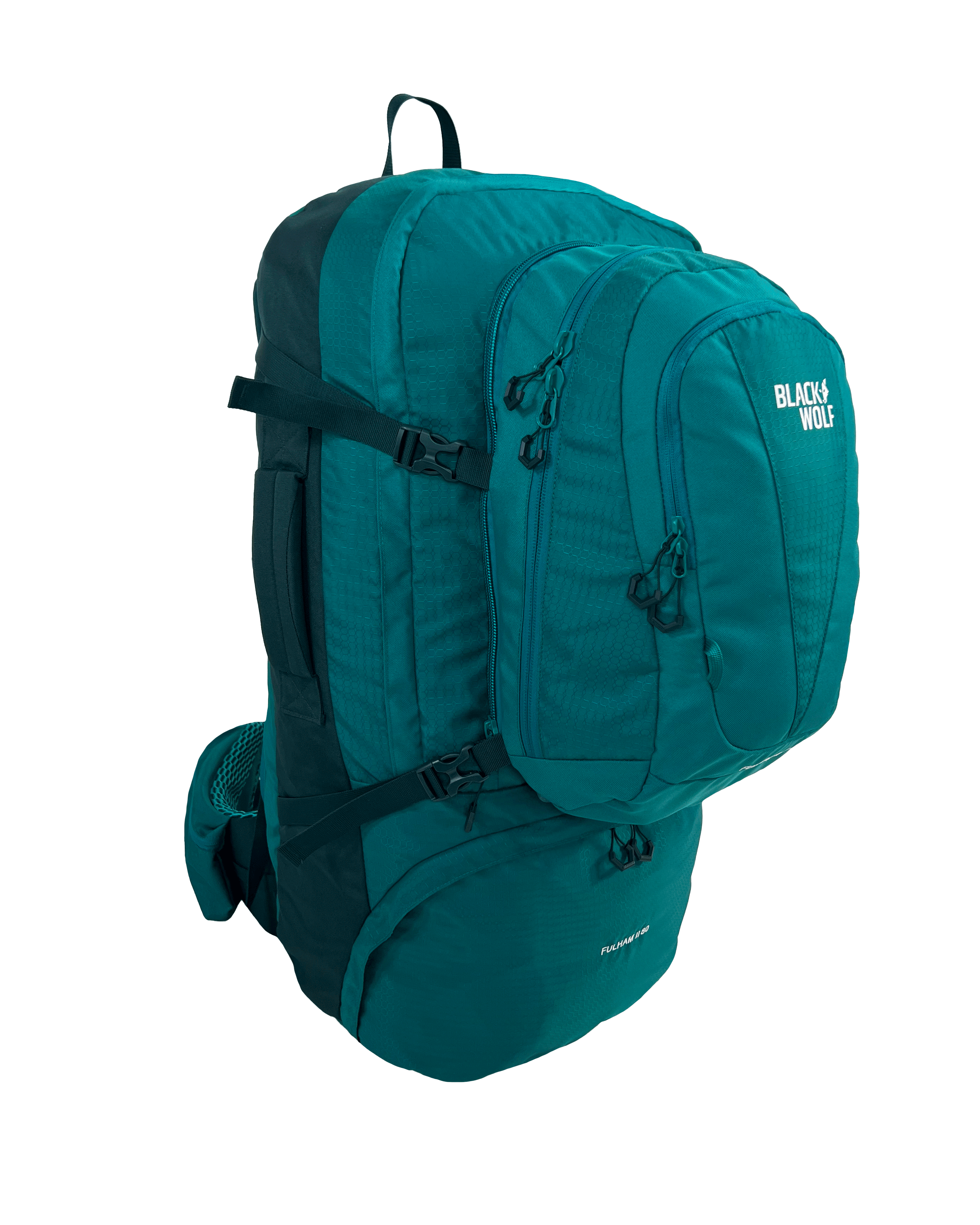 Black Wolf - Fulham II 60 Backpack - Quetzal Green/Sea Moss