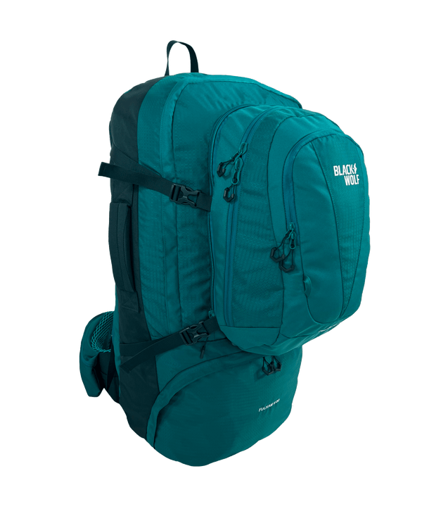 Black Wolf - Fulham II 60 Backpack - Quetzal Green/Sea Moss