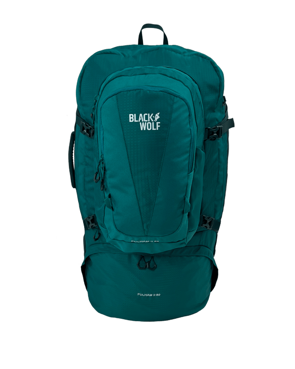 Black Wolf - Fulham II 60 Backpack - Quetzal Green/Sea Moss