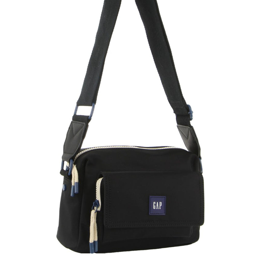Gap - 10 Nylon Shoulder Bag Front Pocket - Black