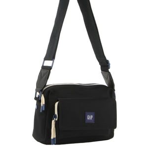Gap - 10 Nylon Shoulder Bag Front Pocket - Black