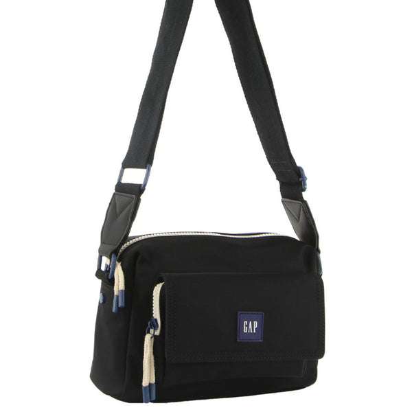 Gap - 10 Nylon Shoulder Bag Front Pocket - Black