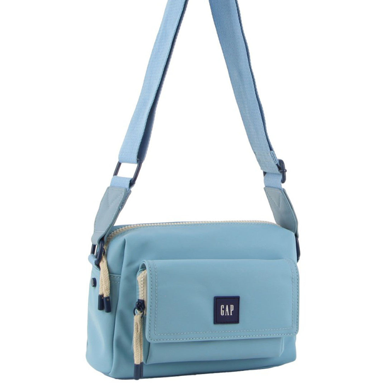 GAP - 10 Nylon shoulder bag front pocket - Light Blue