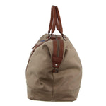 GAP - 24 Canvas PU Trim overnight bag - Khaki