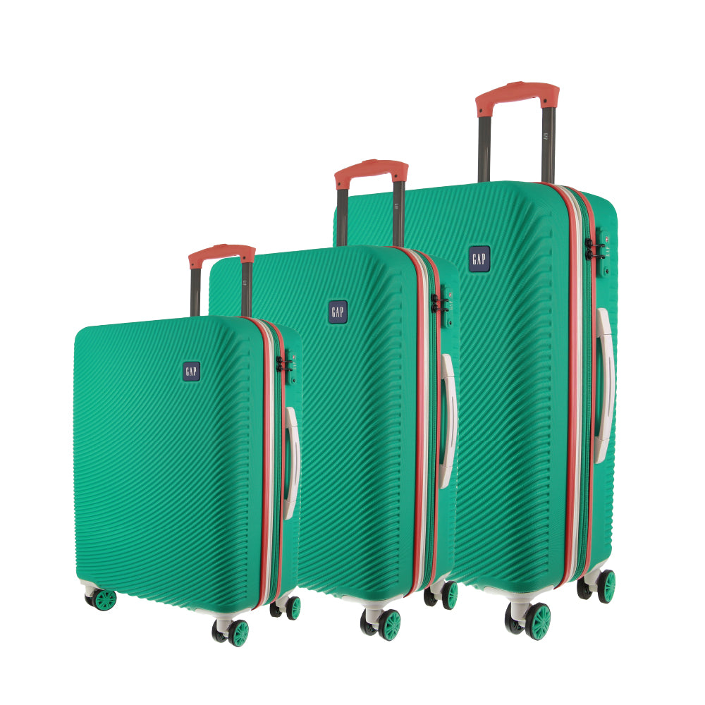 GAP - 31 3pce Luggage set 54-64-76cm -Turquoise