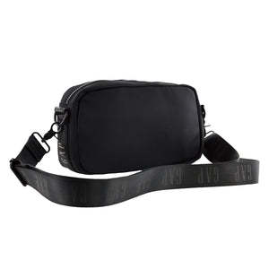 Gap - 32 Nylon Double Pocket Cross-Body Bag - Black