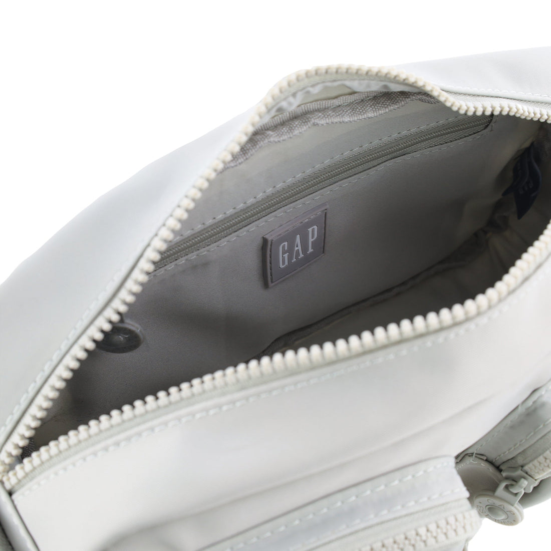 Gap - 32 Nylon Double Pocket Cross-Body Bag - Chino