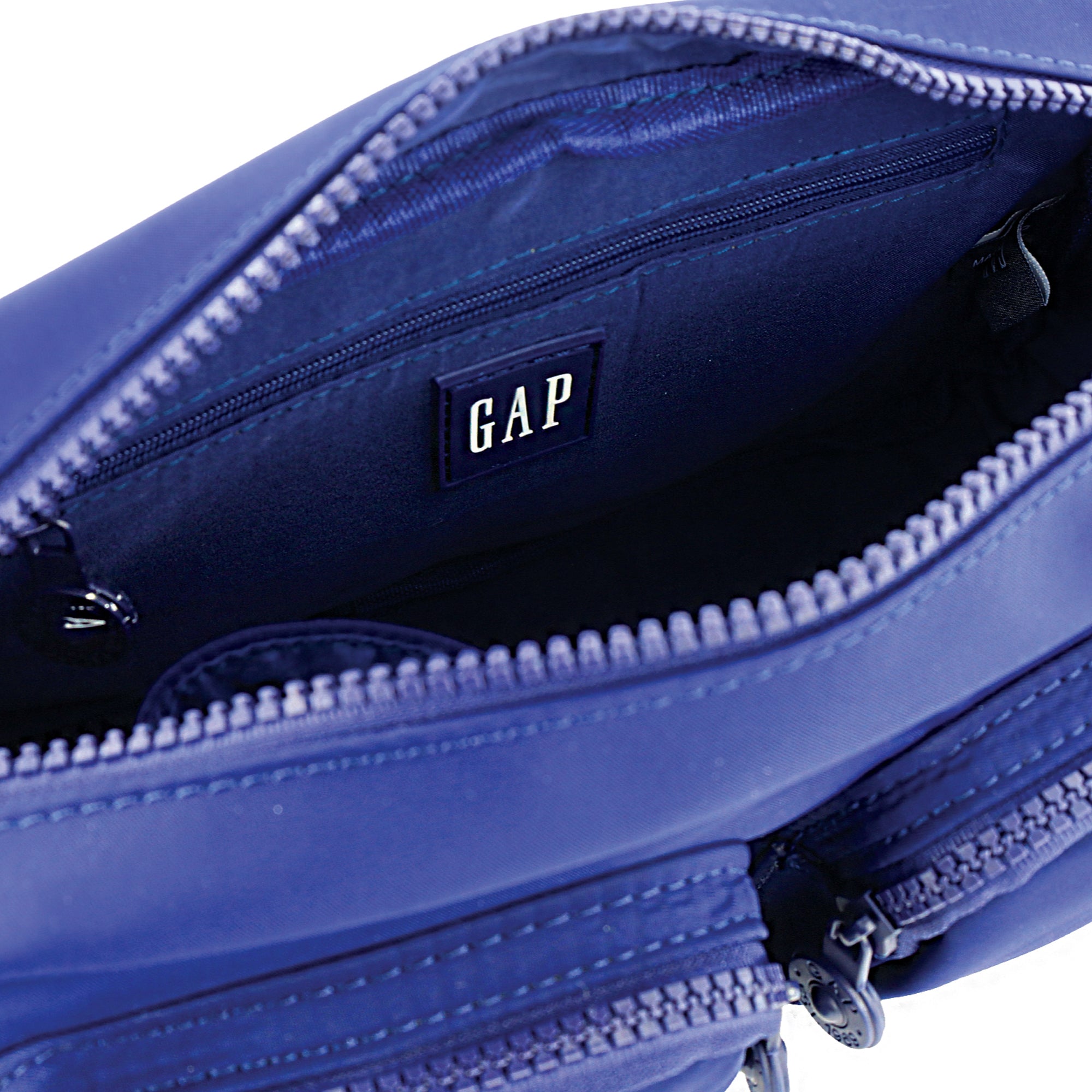 GAP - 32 Nylon Double pocket Cross-body bag - Navy