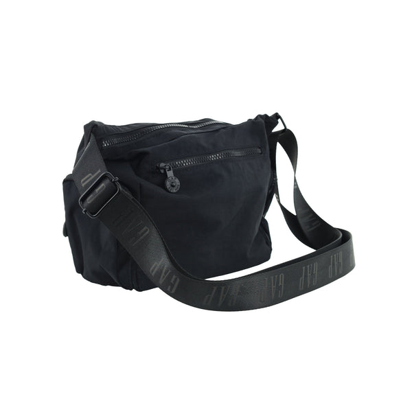 Gap - 39 End Pockets Nylon Coss-Body - Black
