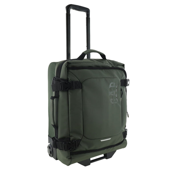 Gap -41C 48cm Cabin Soft Upright 2 Wheel Trolley Duffle - Khaki