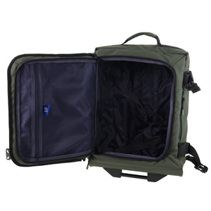 Gap -41C 48cm Cabin Soft Upright 2 Wheel Trolley Duffle - Khaki