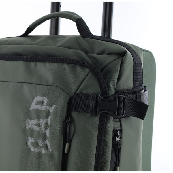 Gap -41C 48cm Cabin Soft Upright 2 Wheel Trolley Duffle - Khaki