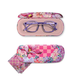 Lisa Pollock - GC61 Glasses Case - Pool Party Floral