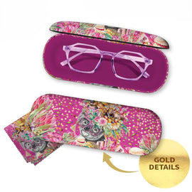 Lisa Pollock - GC66 Glasses Case - OZ Foodie Koala