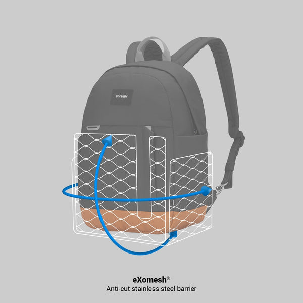 Pacsafe - Go 15L Backpack - Stone — Official product view (35110146)