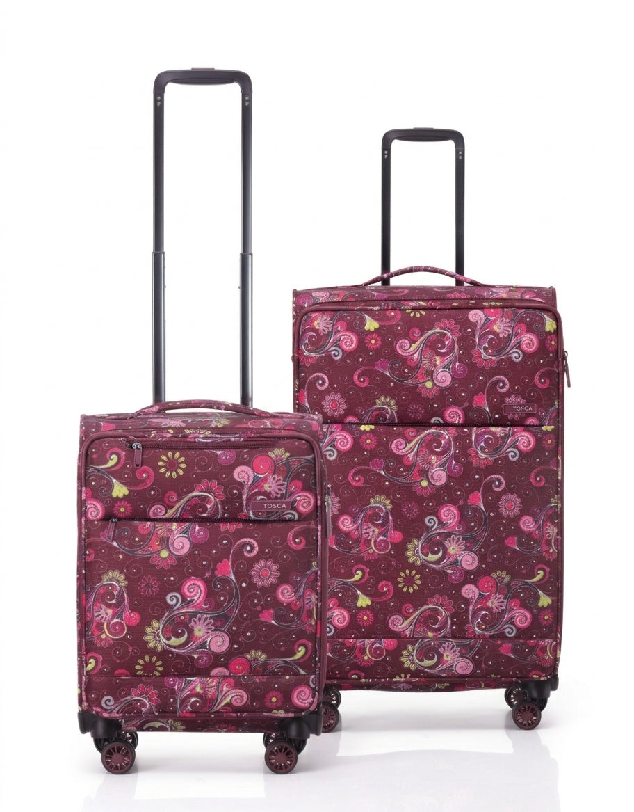 Tosca - SO LITE AIR5055 2 Piece Set 54+79cm - Wine Paisley