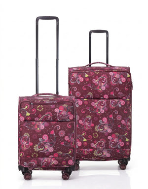 Tosca - SO LITE AIR5055 2 Piece Set 54+79cm - Wine Paisley