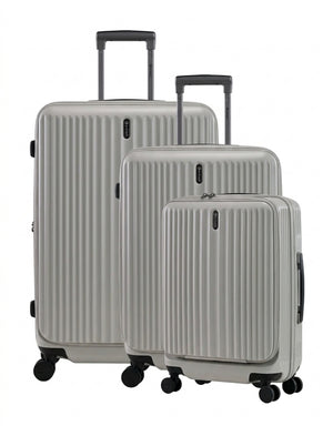 Eminent - Alfred Set of 3 Suitcases (20in-24in-28in) - Dove Grey