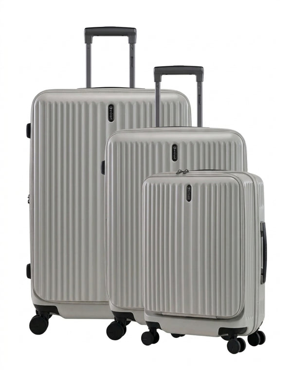 Eminent - Alfred Set of 3 Suitcases (20in-24in-28in) - Dove Grey